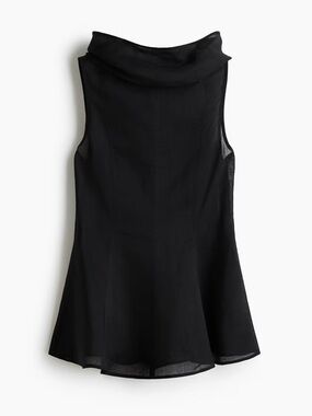 H&M peplum blouse